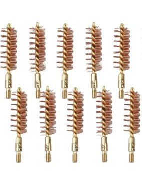 10 Pcs 45cal Brass Corepro Rifle Brass Core Bronze Bore Brush (45)